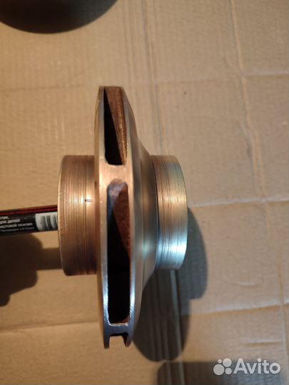 Крыльчатка, рабочее колесо насосамат. бронза. Б.У