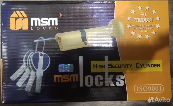 Цилиндровый механизм MSM CW35/45 мм Матовый никель