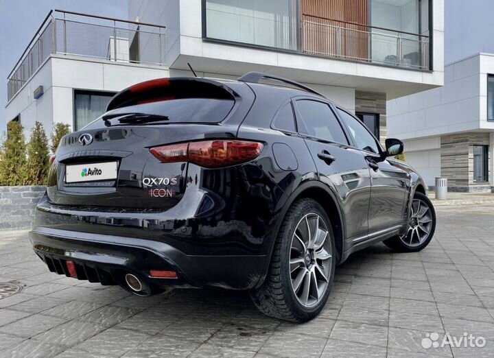 Infiniti QX70 3.0 AT, 2016, 83 305 км