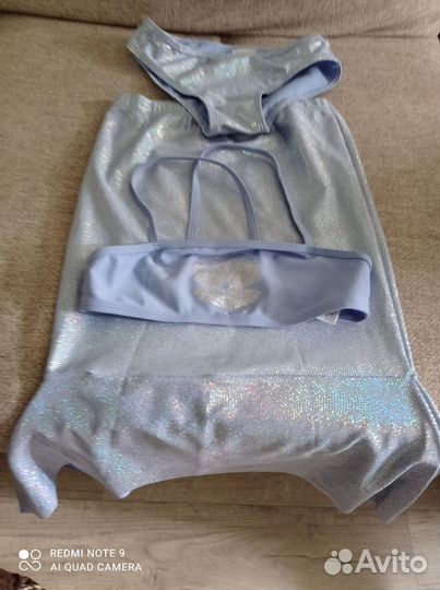 Купальник для девочки, рост 128
