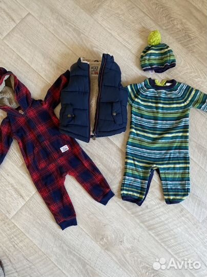 Вещи пакетом на мальчика Next Carters 80-86см