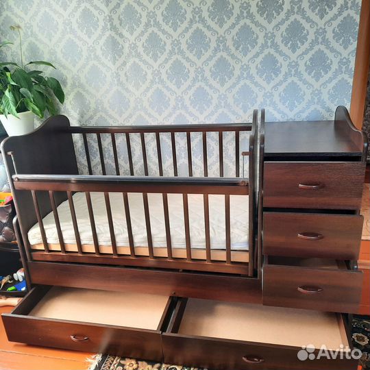 Детская кроватка трансформер