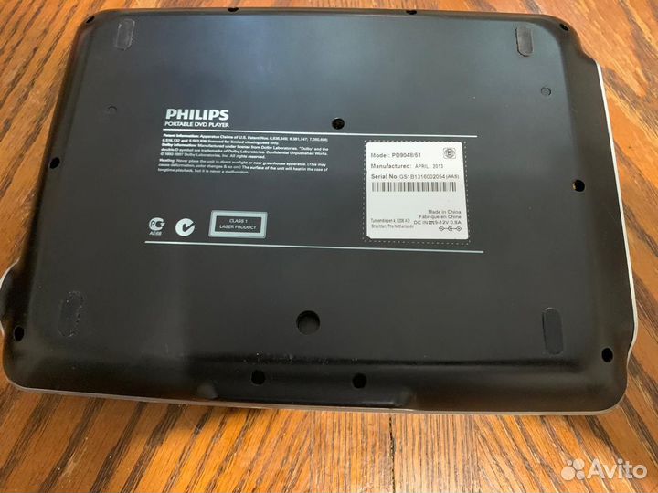 Портативный dvd плеер philips