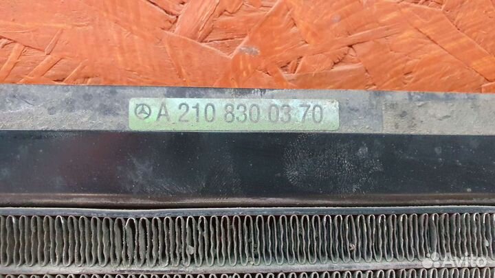 Радиатор кондиционера mercedes w210 дорестайлинг o