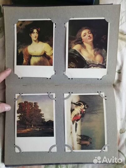 Альбом с открытками (открытки) Эрмитаж и другие