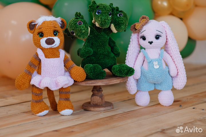 Вязанные игрушки