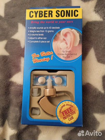 Слуховой аппарат новый