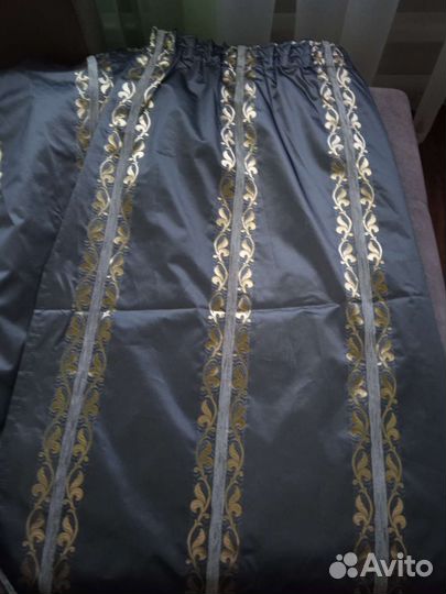 Шторы, тюль и покрывало на кровать в спальню