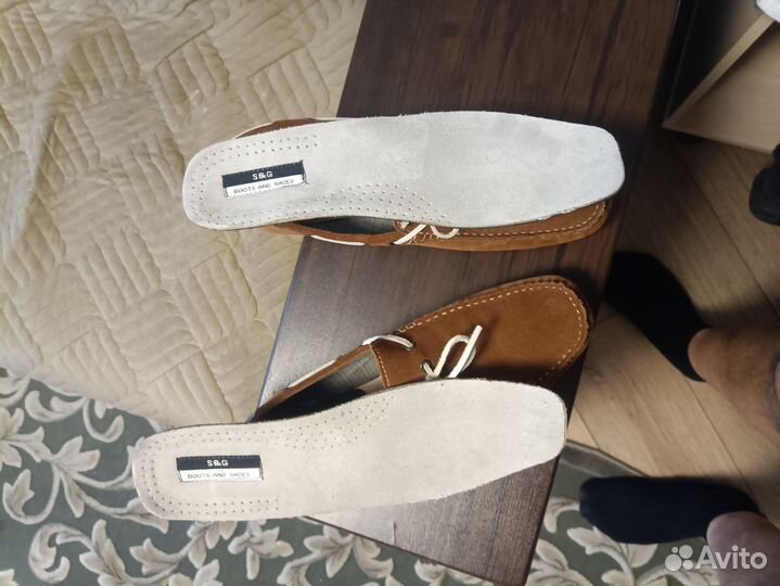 Топсайдеры мужские 44