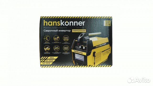 Инвертор Hanskonner hwm1200gen 20-200А