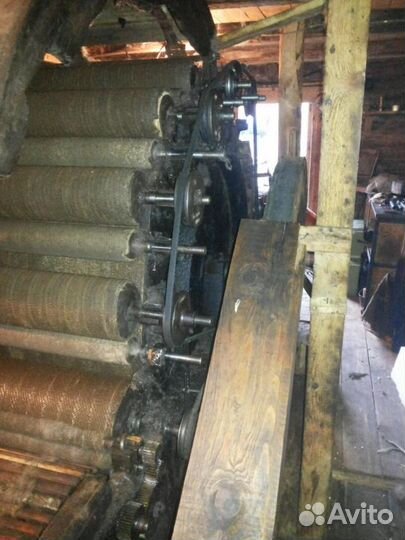 Чесальная машина по шерсти для производства обуви