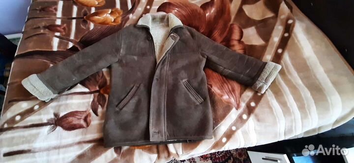 Дубленка натуральная мужская 48 50 размер