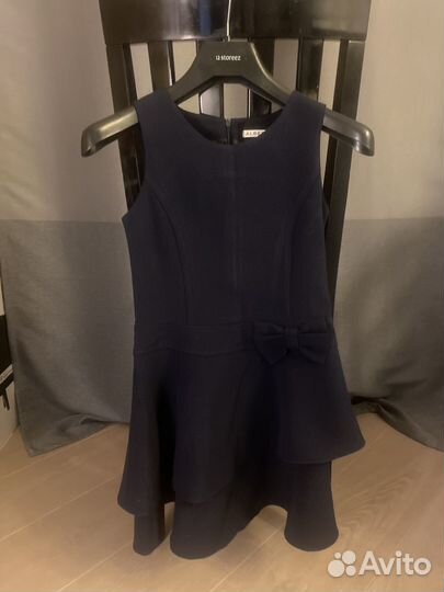 Сарафан синий 146 для девочки