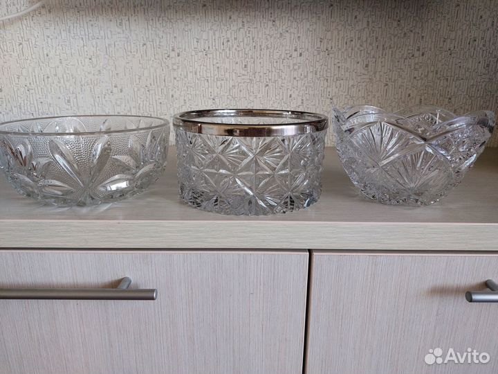 Ваза хрустальная СССР