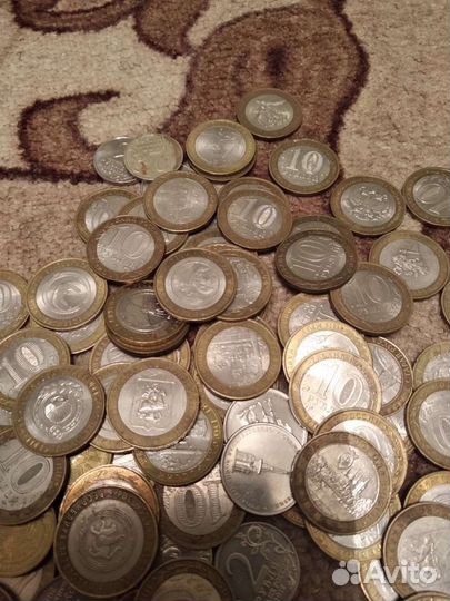 Юбилейные монеты10 р