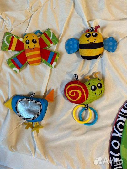 Развивающий коврик playgro ослик