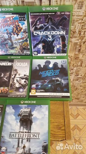 Продам диски для xbox ONE