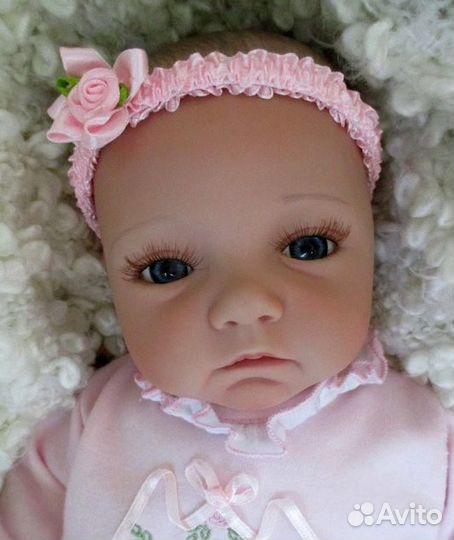 Маленькая кукла реборн Дианны Эффнер винтаж