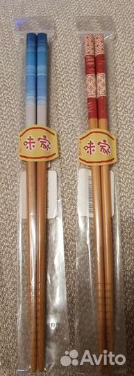 Палочки для еды Япония, деревянные, многоразовые