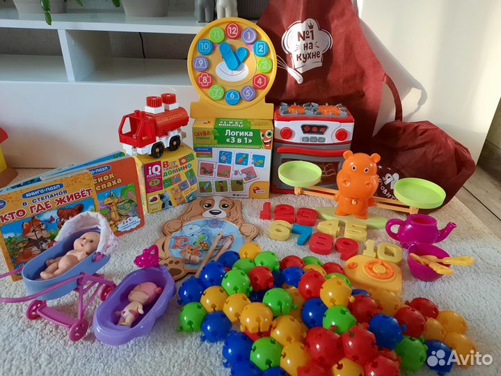 Детские игрушки пакетом цена