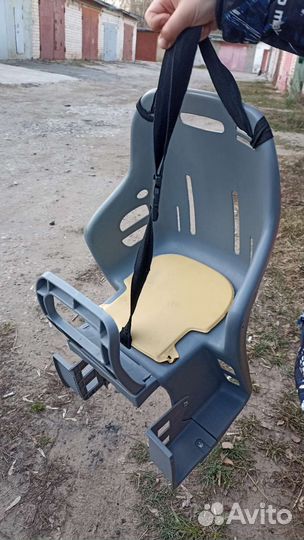 Детское велокресло на багажник бу