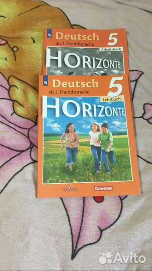 Учебники и тетради английский и немецкий