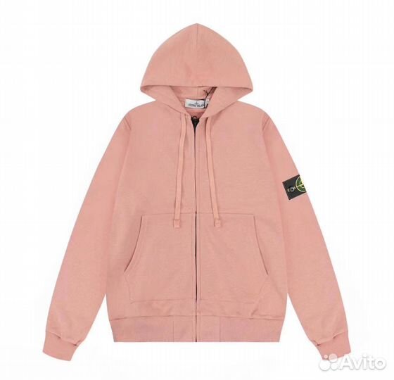 Stone island zip hoodie