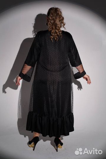 Платье большого размера 52,54,56,58