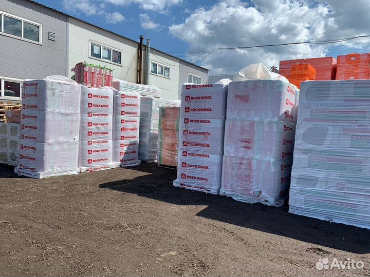 Утеплитель Роквул Лайт Баттс Скандик 800*600*50