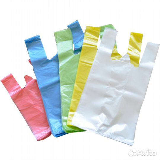 Пакеты Майки однотонные