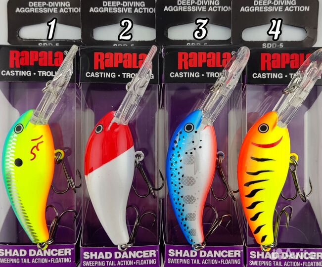 Воблер Rapala Shad Dancer SDD-5