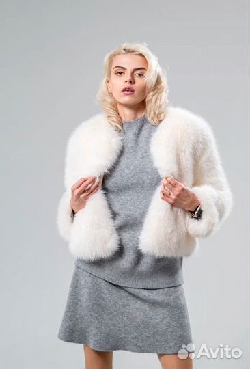 Шуба из искусственного меха 8500