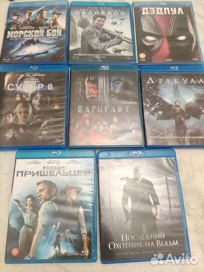 Blu ray лицензионные диски с фильмами
