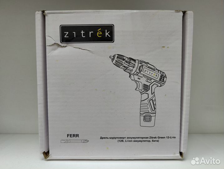 Шуруповерт дрель Zitrek Green 12 Li-ion