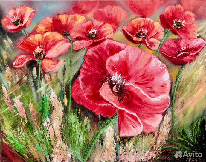 Картина натюрморт масло, 30х 40 холст на подрамник