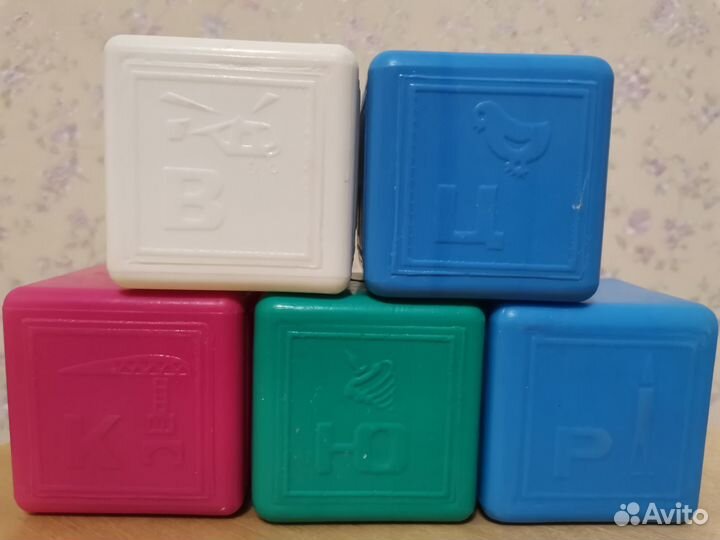 Кубики-алфавит СССР