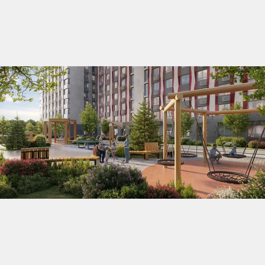 2-к. квартира, 42,9 м², 12/16 эт.