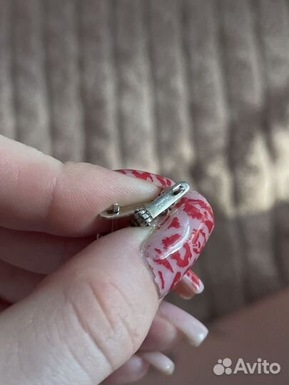 Серебряное серьги