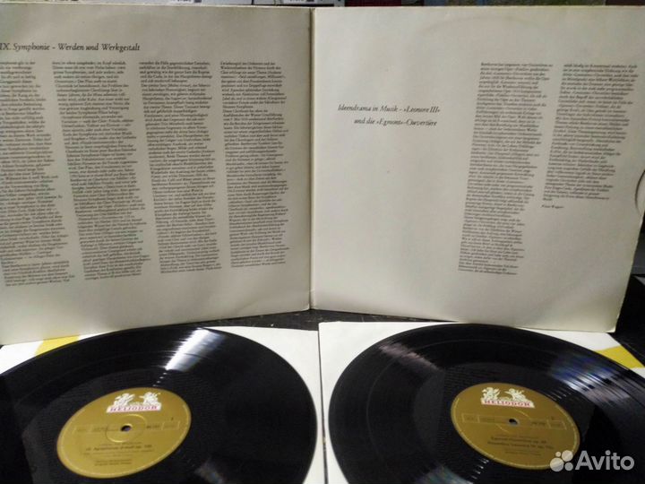Бетховен 9 симфония винил Германия