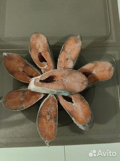 Чавыча красная рыба свежемороженная