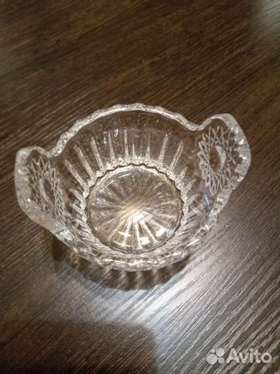 Хрустальная икорница