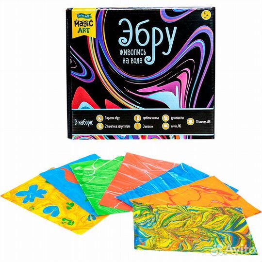 Набор для рисования на воде Magic ART Эбру 05160