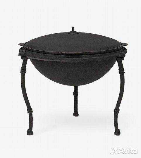 Казан чугунный на ножках 18 литров