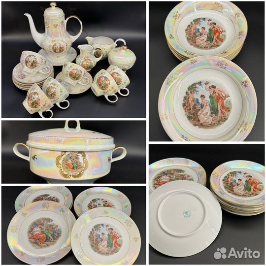 Столовый- чайный сервиз Мадонна, ГДР