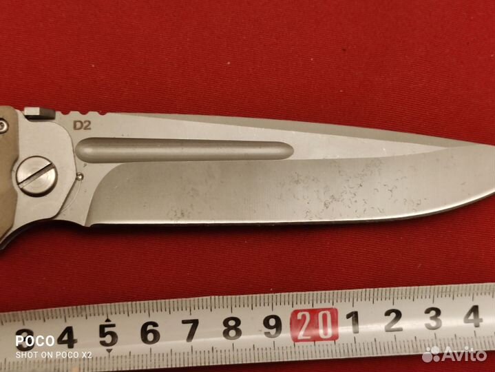 Нож, сталь D-2, HRC60, Original, подшипник