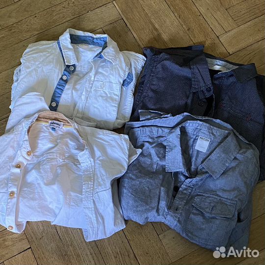 Рубашки детские на мальчика