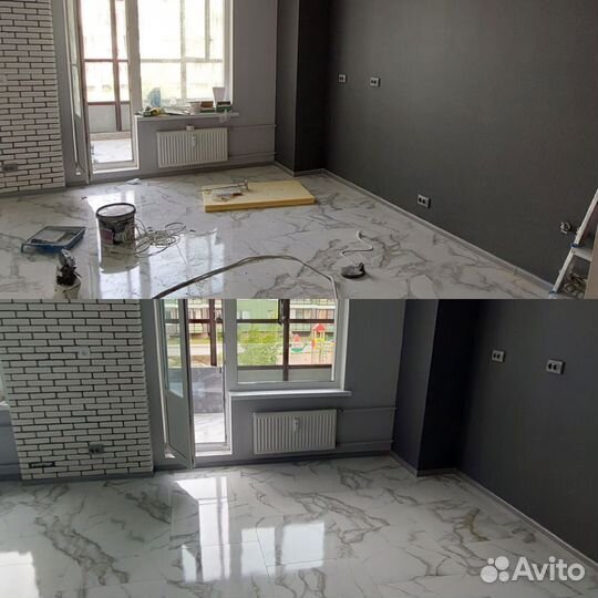 Клининг, генеральная, после ремонта(Озонация)