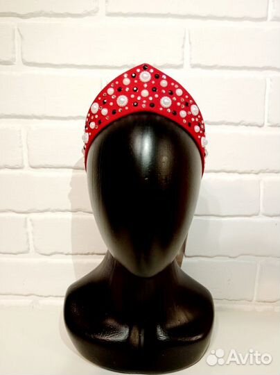 Ободок кокошник для волос