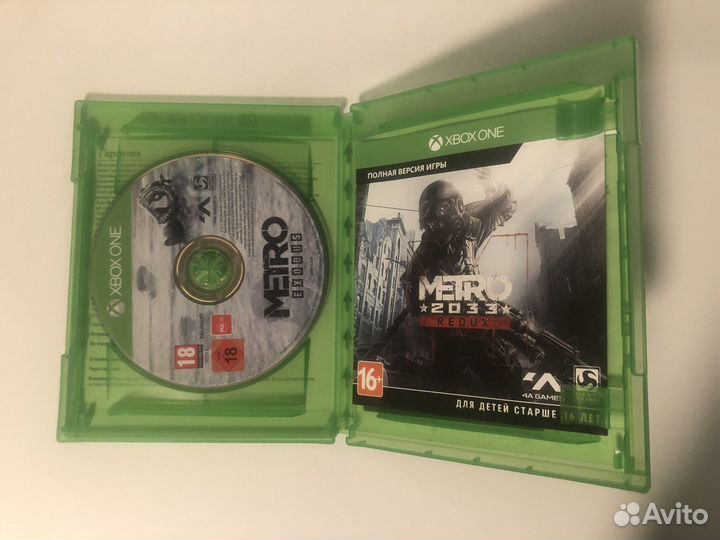 Метро исход xbox one