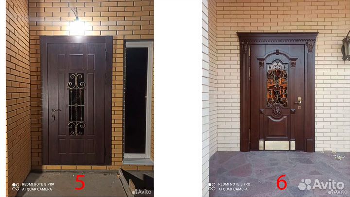 Двери для коттеджа с терморазрывом. Морозостойкие